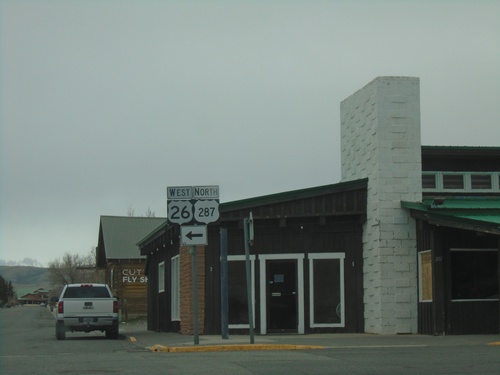 US-287 North/US-26 West - Dubois