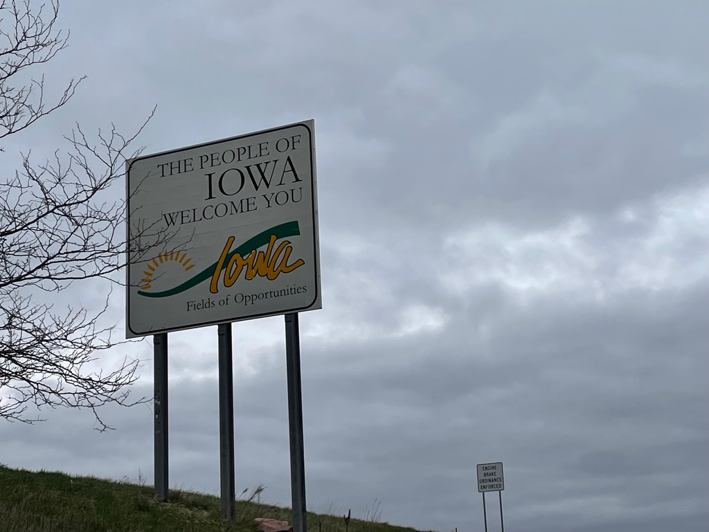 I-29 South - Welcome To Iowa