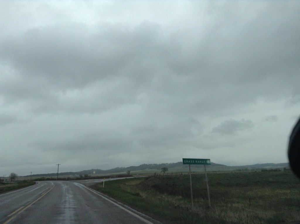 US-87 South/MT-200 East at Grass Range Junction