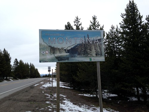 US-20 East - Welcome To Montana