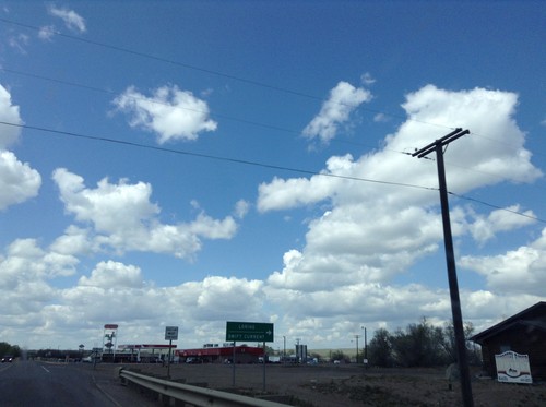 US-2 West/US-191 North at US-2/US-191 Split