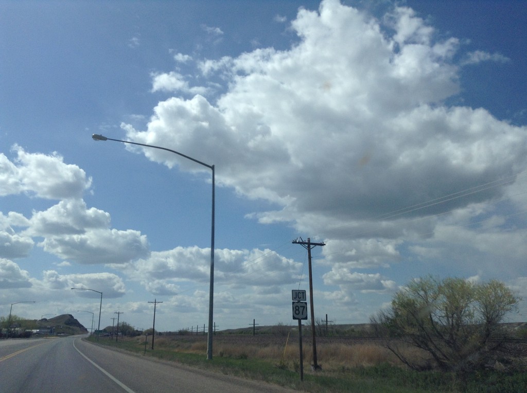 US-2 West Approaching US-87 South