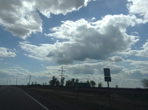 US-87 South - Distance Marker