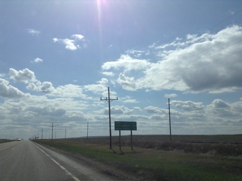 US-87 South - Distance Marker