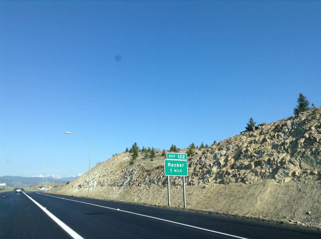 I-15 South/I-90 West - Exit 122