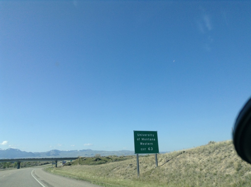 I-15 South - University of Montana Western