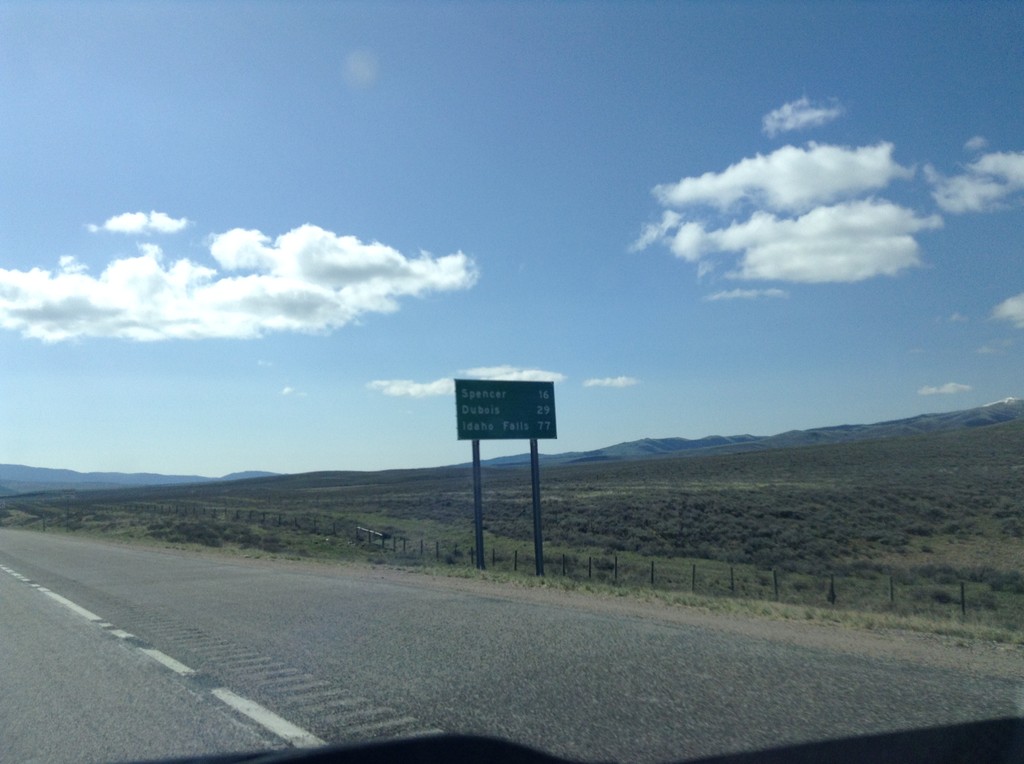 I-15 South - Distance Marker