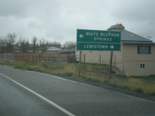 US-191 North Approaching US-12