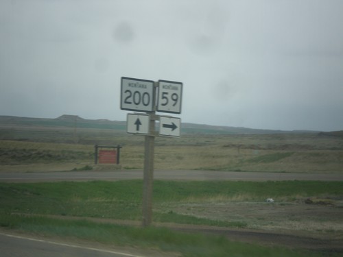 MT-200 East at MT-59