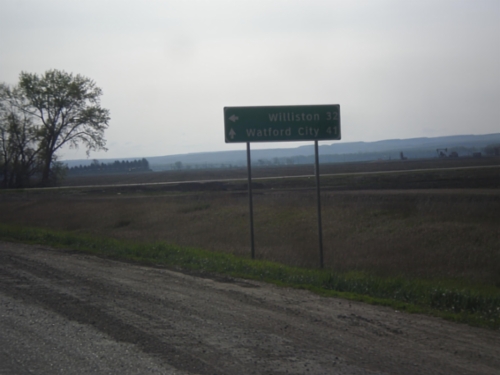 ND-200 East at ND-58 North