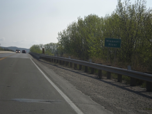 ND-58 North - Missouri River