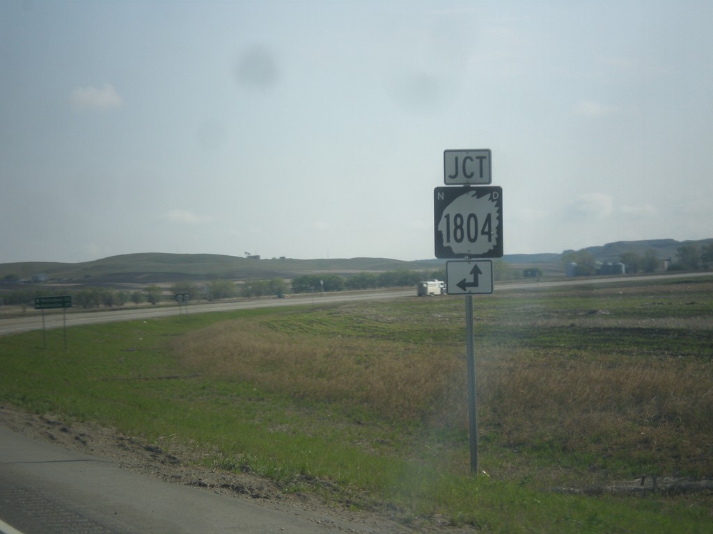 ND-58 North Approaching ND-1804