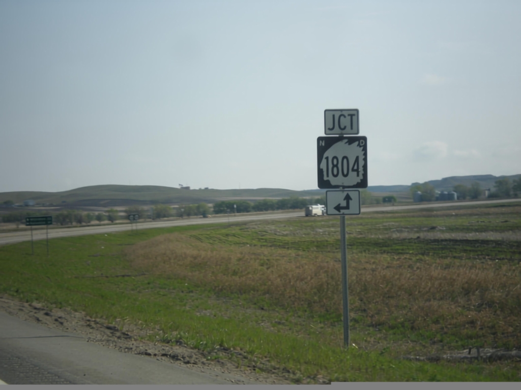 ND-58 North Approaching ND-1804