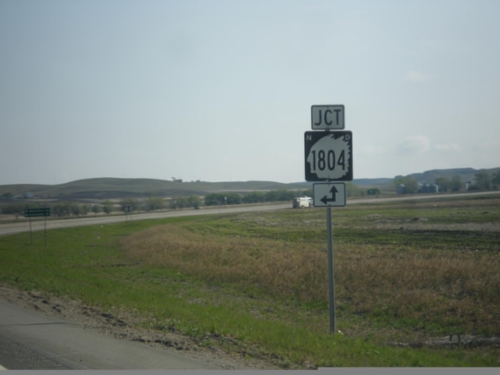 ND-58 North Approaching ND-1804