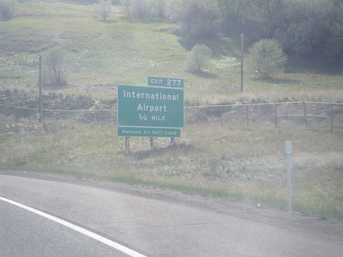 MT-3 Onramp onto I-15 North - Exit 277