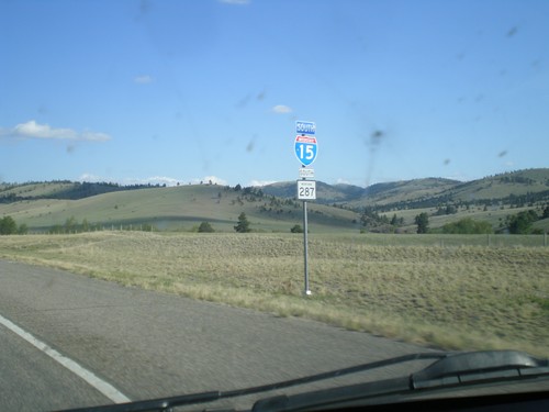 I-15 South/US-287 South - Lewis and Clark County