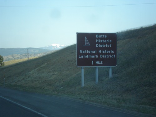 I-15 South - Butte Historic District