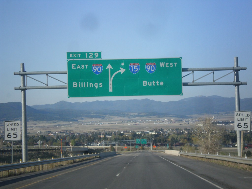 I-15 South - Exit 129