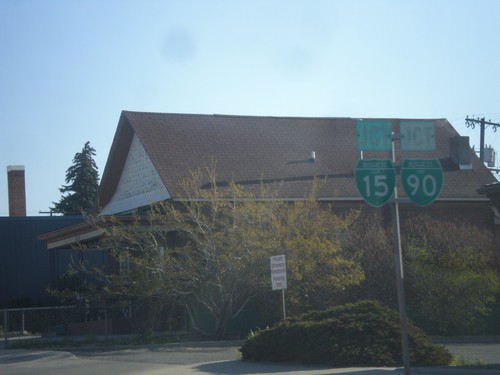 BL-15 South/BL-90 West (Montana St.) Approaching Iron St.