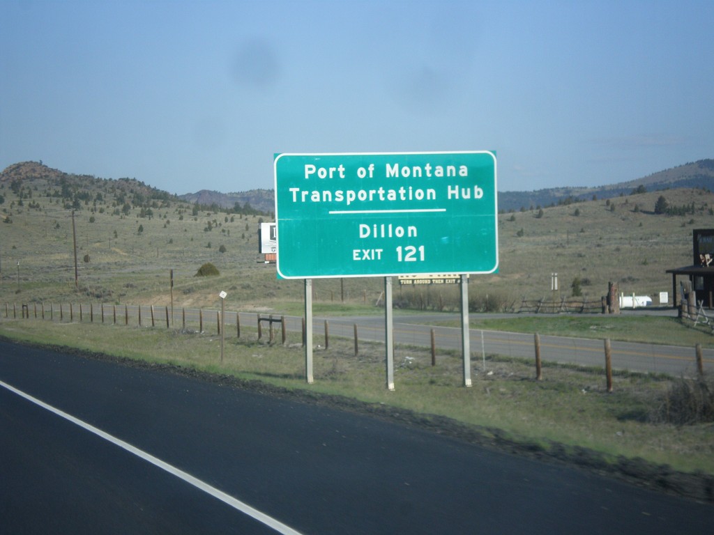 I-15 South/I-90 West - Exit 121