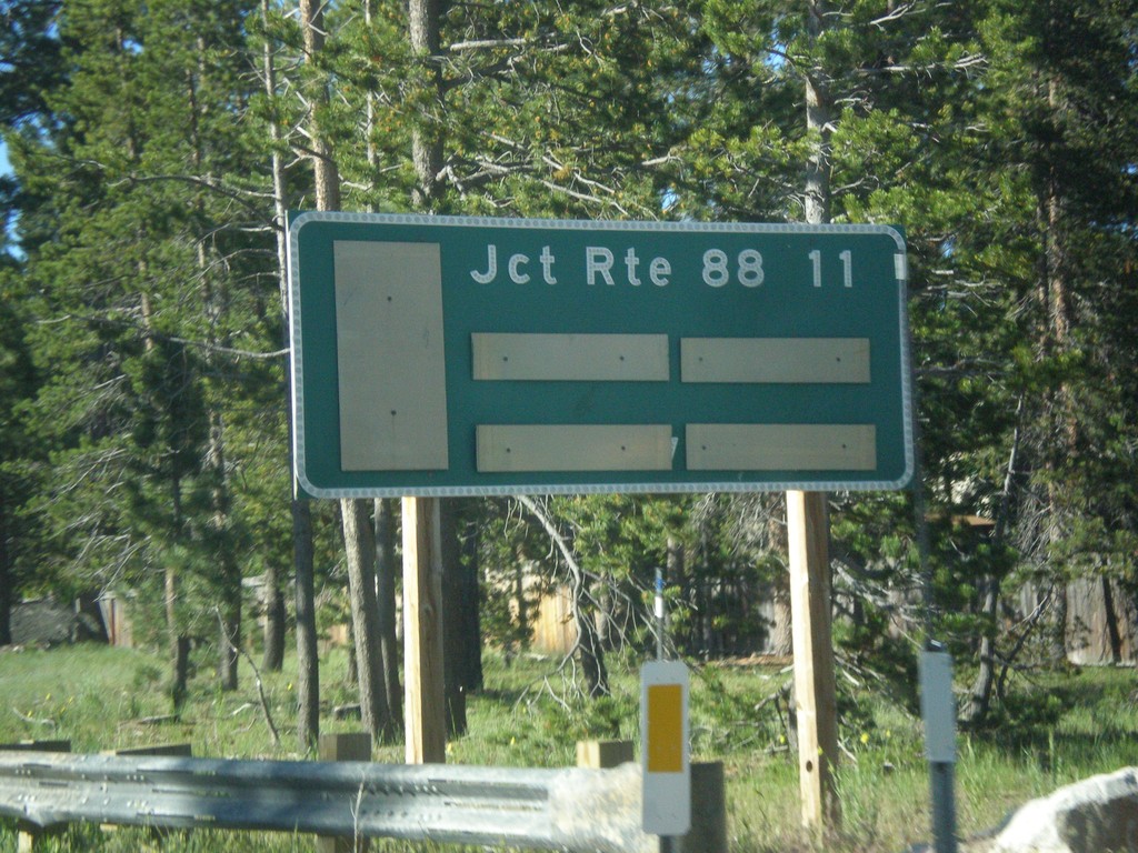 CA-89 South - Distance Marker