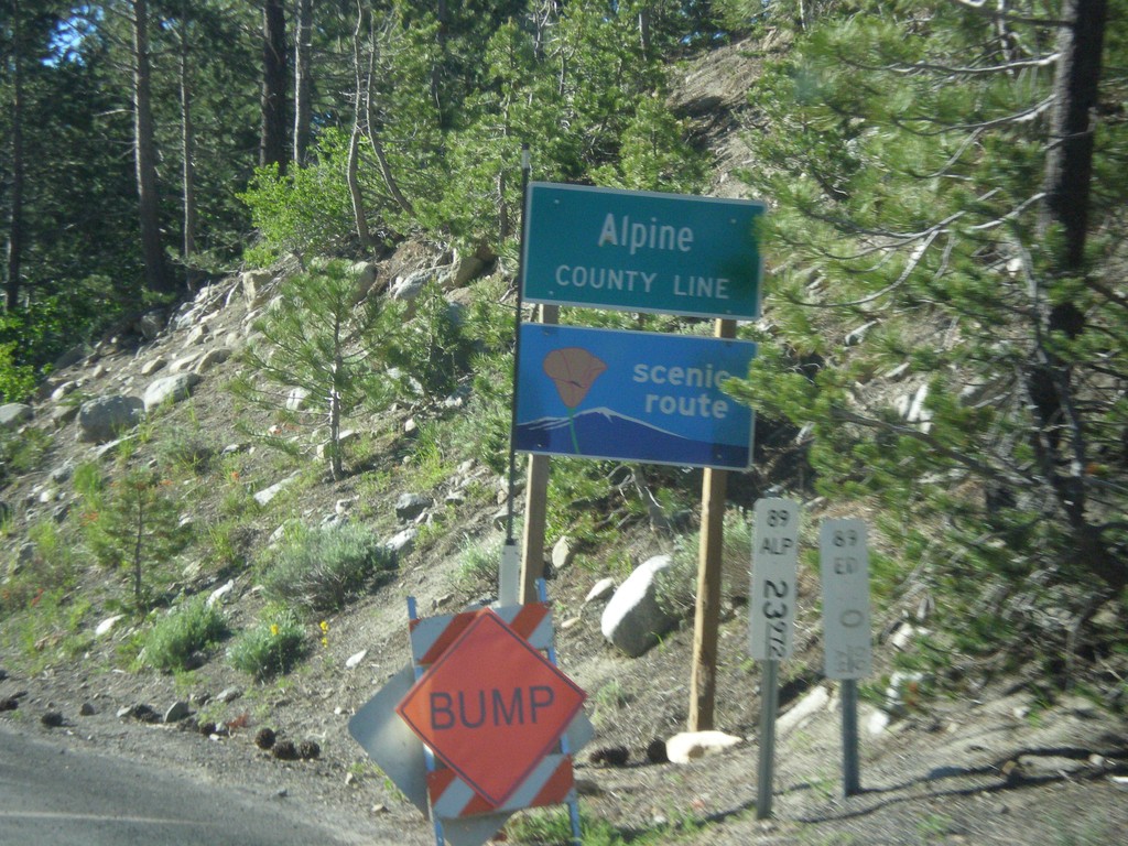 CA-89 South - Alpine County