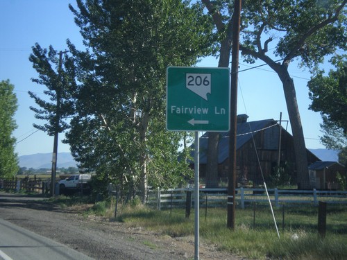 NV-88 North at NV-206