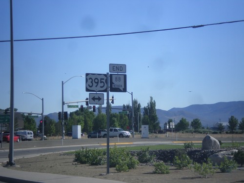 End NV-88 North at US-395