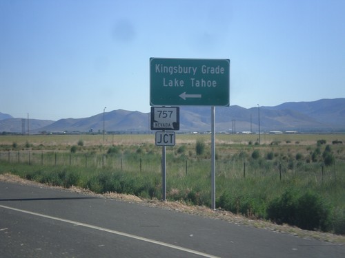 US-395 North Approaching NV-757