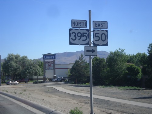 US-395 North/US-50 East at Bus. US-395 and Fairview Ave.