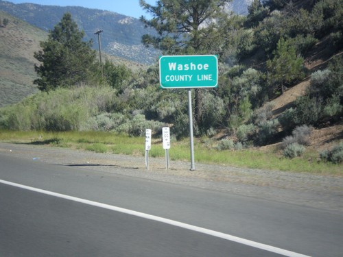 I-580/US-395 North - Washoe County Line