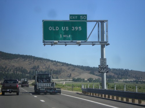 I-580/US-395 North - Exit 50