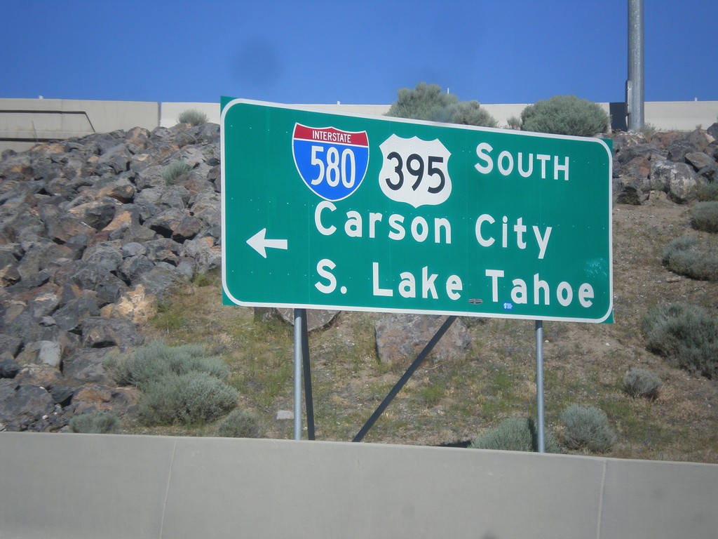 NV-431 East at I-580/US-395 South