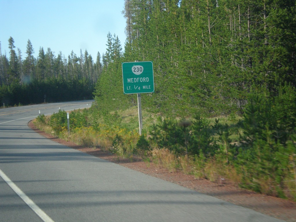 OR-138 West Approaching OR-230