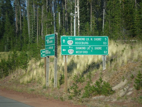 OR-138 West at OR-230