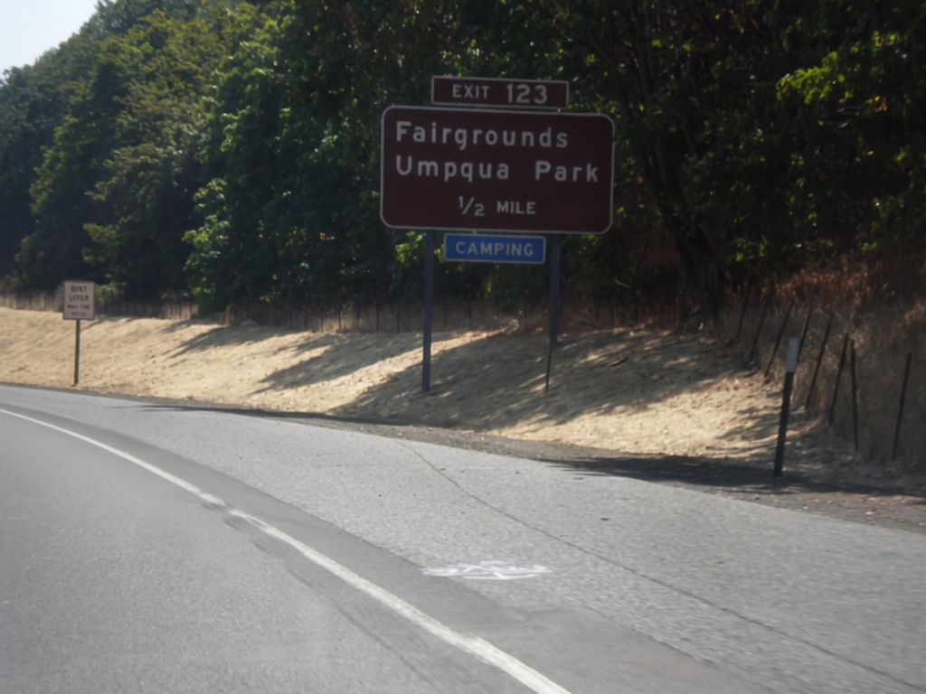 I-5 South - Exit 123