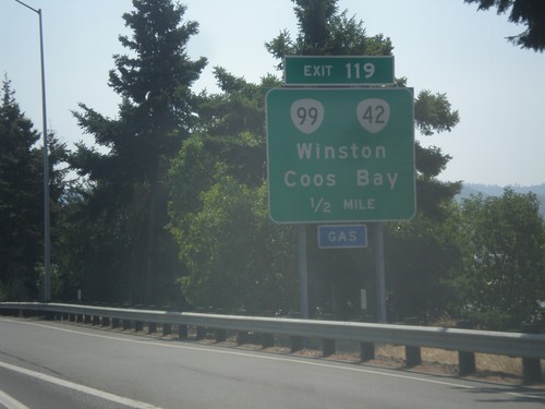 I-5 South - Exit 119