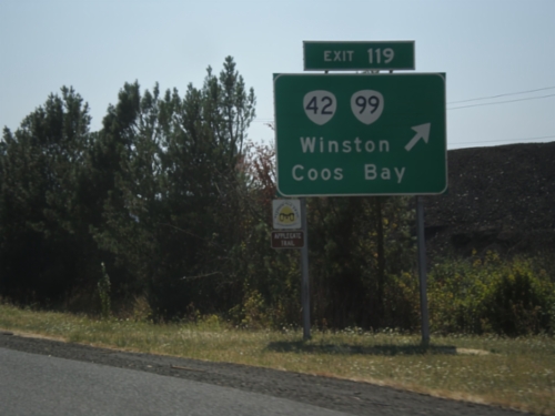 I-5 South - Exit 119