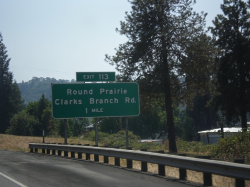 I-5 South - Exit 113