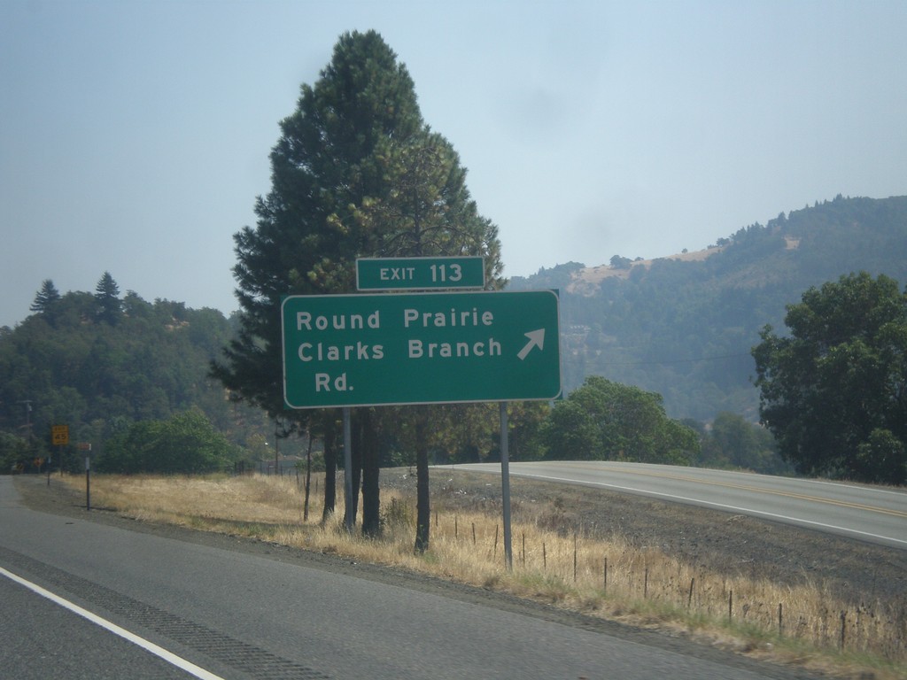 I-5 South - Exit 113