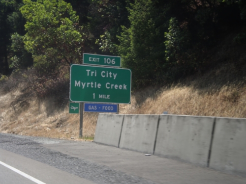 I-5 South - Exit 106