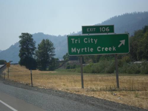 I-5 South - Exit 106