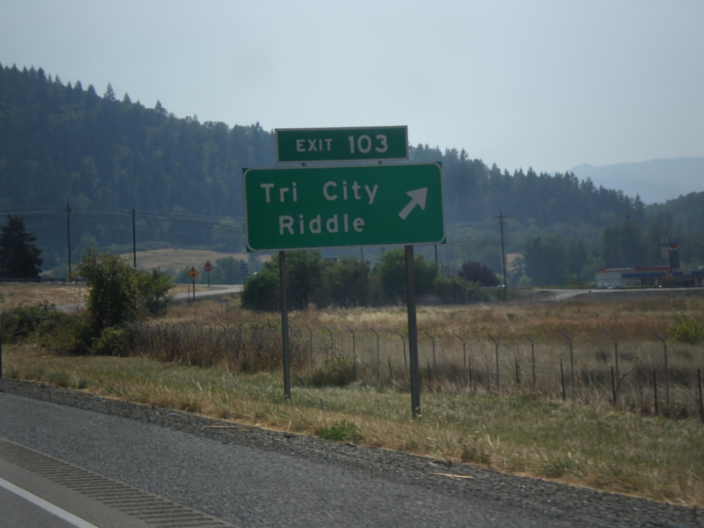 I-5 South - Exit 103