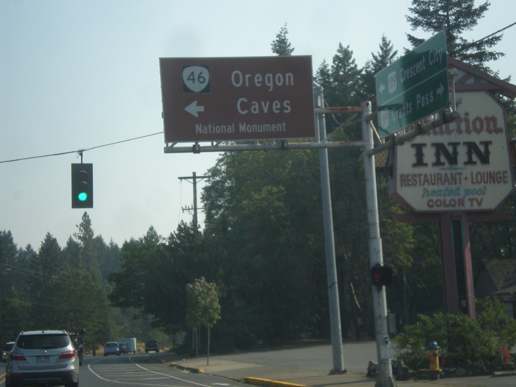 US-199 South at OR-46