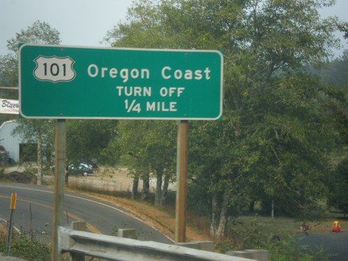 US-199 South Approaching Elk Valley Cross Road