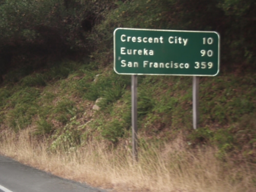 US-199 South - Distance Marker