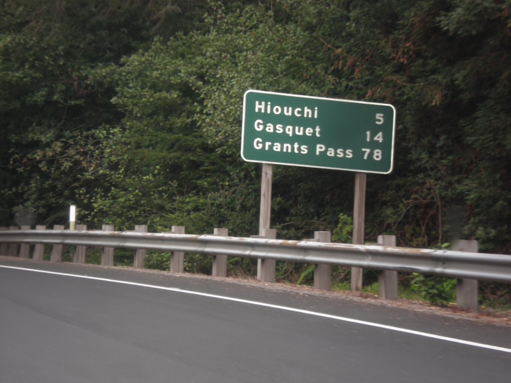 US-199 North - Distance Marker