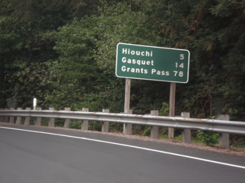 US-199 North - Distance Marker