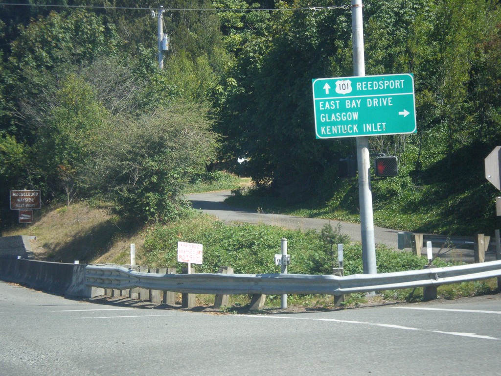 US-101 North at East Bay Drive