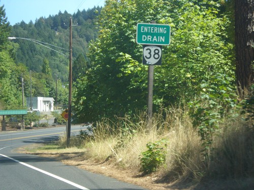 OR-38 East - Drain